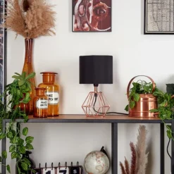 Lampes En Tissu-hofstein Lampe de table Marang Cuivre, 1 lumière