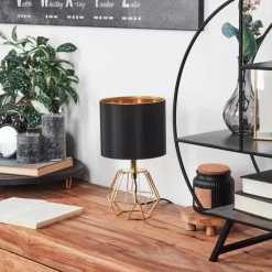 Lampes En Tissu-hofstein Lampe de table Marang Laiton, 1 lumière