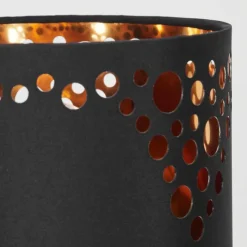 Lampes En Tissu-hofstein Lampe de table Marbach Noir, 1 lumière