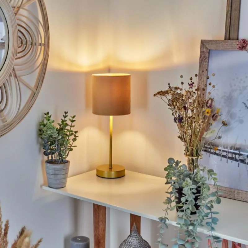 Lampes Dorées-hofstein Lampe de table Maripi Or, 1 lumière