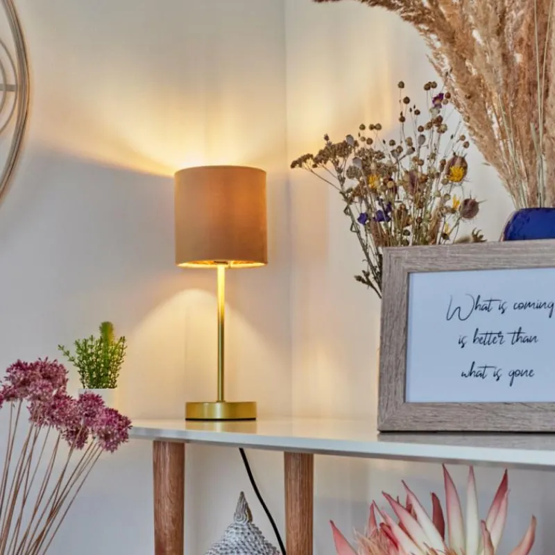 Lampes Dorées-hofstein Lampe de table Maripi Or, 1 lumière