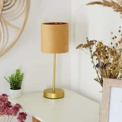 Lampes Dorées-hofstein Lampe de table Maripi Or, 1 lumière