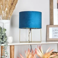 Lampes Dorées-hofstein Lampe de table Maripi Or, 1 lumière