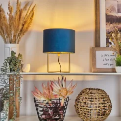 Lampes Dorées-hofstein Lampe de table Maripi Or, 1 lumière