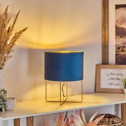 Lampes Dorées-hofstein Lampe de table Maripi Or, 1 lumière