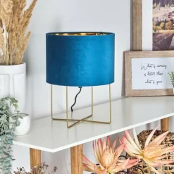 Lampes Dorées-hofstein Lampe de table Maripi Or, 1 lumière