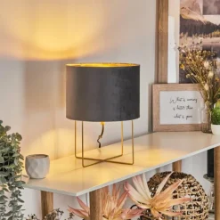 Lampes Dorées-hofstein Lampe de table Maripi Or, 1 lumière