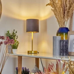 Lampes Dorées-hofstein Lampe de table Maripi Or, 1 lumière