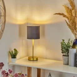 Lampes Dorées-hofstein Lampe de table Maripi Or, 1 lumière