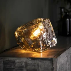 hofstein Lampe de table Marore Argenté, 1 lumière