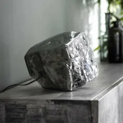 hofstein Lampe de table Marore Argenté, 1 lumière