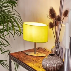 Lampes En Tissu-hofstein Lampe de table Mavulu Nickel mat, 1 lumière