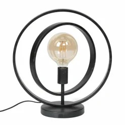 Lampes Vintages & Rétros-hofstein Lampe de table Mirandola Noir, 1 lumière