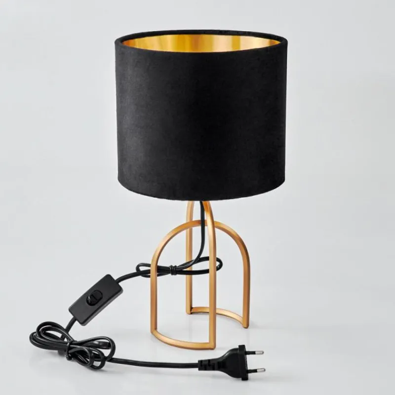 Lampes Dorées-hofstein Lampe de table Miravale Or, 1 lumière