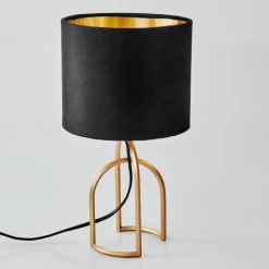 Lampes Dorées-hofstein Lampe de table Miravale Or, 1 lumière