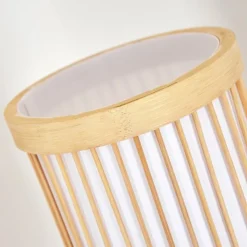 Lampes En Tissu-hofstein Lampe de table Misa Bois clair, 1 lumière