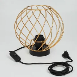 Lampes Industrielles-hofstein Lampe de table Miton Noir, 1 lumière