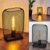 Lampes Industrielles-hofstein Lampe de table Moholm Noir, 1 lumière