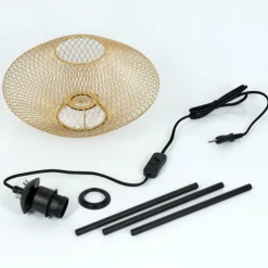 Lampes Dorées-hofstein Lampe de table Moholm Noir, 1 lumière