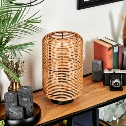 Luminaires Scandinaves-hofstein Lampe de table Mulstrand Écru, Noir, 1 lumière