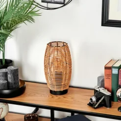 Luminaires Scandinaves-hofstein Lampe de table Mulstrand Écru, Noir, 1 lumière