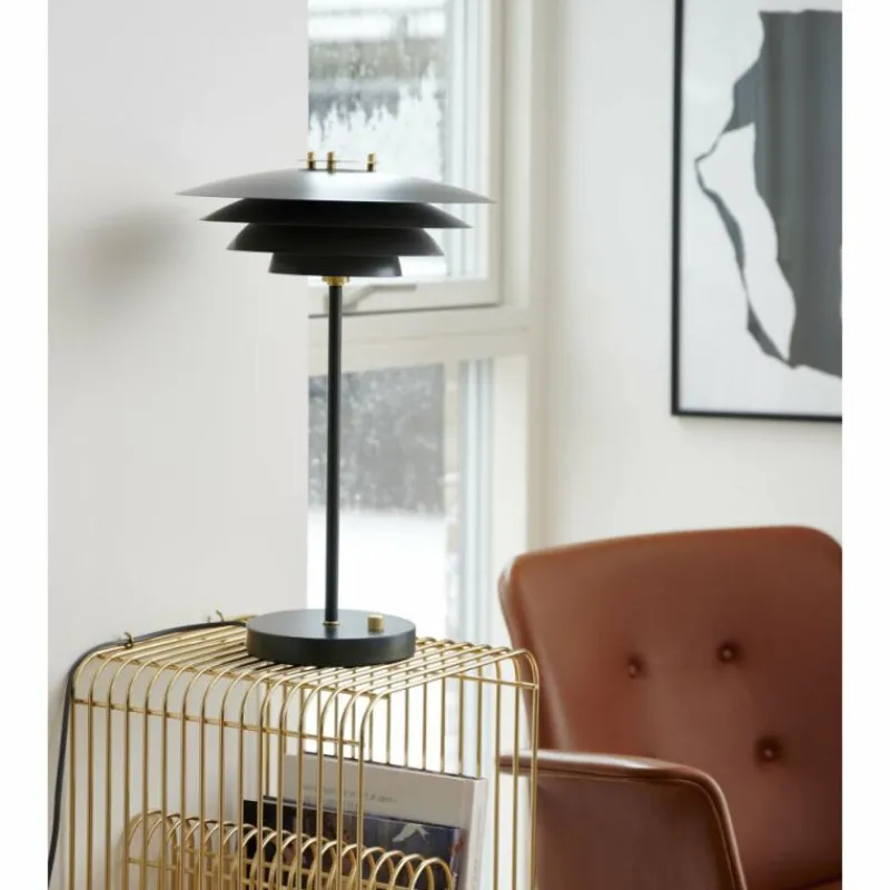 Luminaires Scandinaves-Luminaires Nordlux Lampe de table Nordlux BRETAGNE Gris, 1 lumière