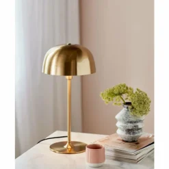 Luminaires Nordlux Lampe de table Nordlux CERA Laiton, 1 lumière* Lampes À Poser