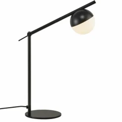 Luminaires Nordlux Lampe de table Nordlux CONTINA Noir, 1 lumière