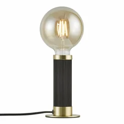 Luminaires Nordlux Lampe de table Nordlux GALLOWAY Laiton, Noir, 1 lumière* Lampes À Poser