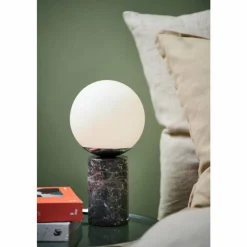 Luminaires Nordlux Lampe de table Nordlux LILLY Gris, 1 lumière