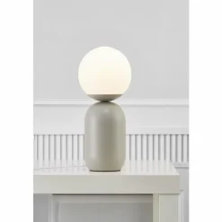 Luminaires Nordlux Lampe de table Nordlux NOTTI Gris, 1 lumière* Lampes À Poser