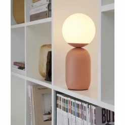 Luminaires Nordlux Lampe de table Nordlux NOTTI Orange, 1 lumière