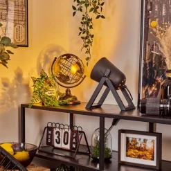 Lampes Dorées-hofstein Lampe de table Novilly Noir, 1 lumière