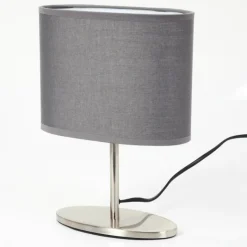 Lampes En Tissu-hofstein Lampe de table Oilinki Nickel mat, 1 lumière