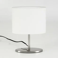 Lampes En Tissu-hofstein Lampe de table Oilinki Nickel mat, 1 lumière