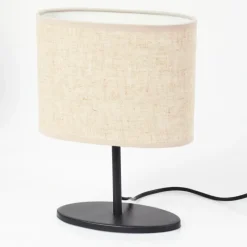 Lampes En Tissu-hofstein Lampe de table Oilinki Noir, 1 lumière