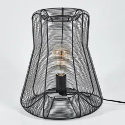 hofstein Lampe de table Oravi Noir, 1 lumière
