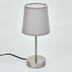 Lampes En Tissu-hofstein Lampe de table Paao Nickel mat, 1 lumière