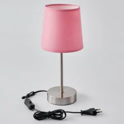 Lampes En Tissu-hofstein Lampe de table Paao Nickel mat, 1 lumière
