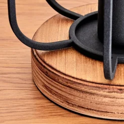 Lampes Vintages & Rétros-hofstein Lampe de table Pasteur Écru, Noir, 1 lumière