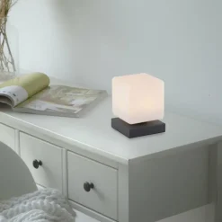 Luminaires Paul Neuhaus Lampe de table Paul Neuhaus DADOA LED Anthracite, 1 lumière