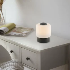 Luminaires Paul Neuhaus Lampe de table Paul Neuhaus BOTA LED Anthracite, 1 lumière