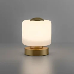 Luminaires Paul Neuhaus Lampe de table Paul Neuhaus BOTA LED Laiton, 1 lumière