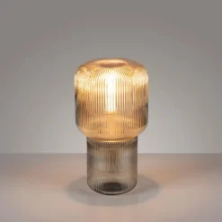 Luminaires Paul Neuhaus Lampe de table Paul Neuhaus MASHI Ambre, 1 lumière