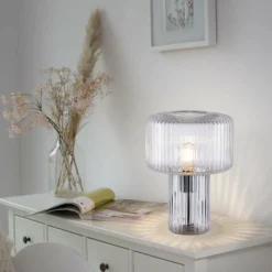 Luminaires Paul Neuhaus Lampe de table Paul Neuhaus FUNGUS Transparent, 1 lumière