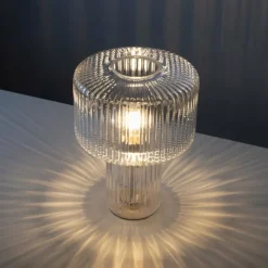 Luminaires Paul Neuhaus Lampe de table Paul Neuhaus FUNGUS Transparent, 1 lumière