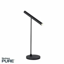 Luminaires Paul Neuhaus Lampe de table Paul Neuhaus PURE-TUTUA LED Noir, 1 lumière* Éclairage Led