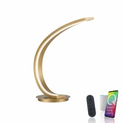 Paul Neuhaus Q-Serie Lampe de table Paul Neuhaus Q-VITO LED Laiton, 1 lumière, Télécommandes