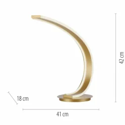 Paul Neuhaus Q-Serie Lampe de table Paul Neuhaus Q-VITO LED Laiton, 1 lumière, Télécommandes