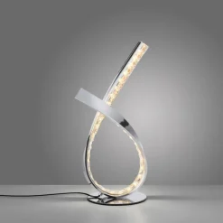 Luminaires Paul Neuhaus Lampe de table Paul Neuhaus BRILLA LED Argenté, 1 lumière* Lampes À Poser